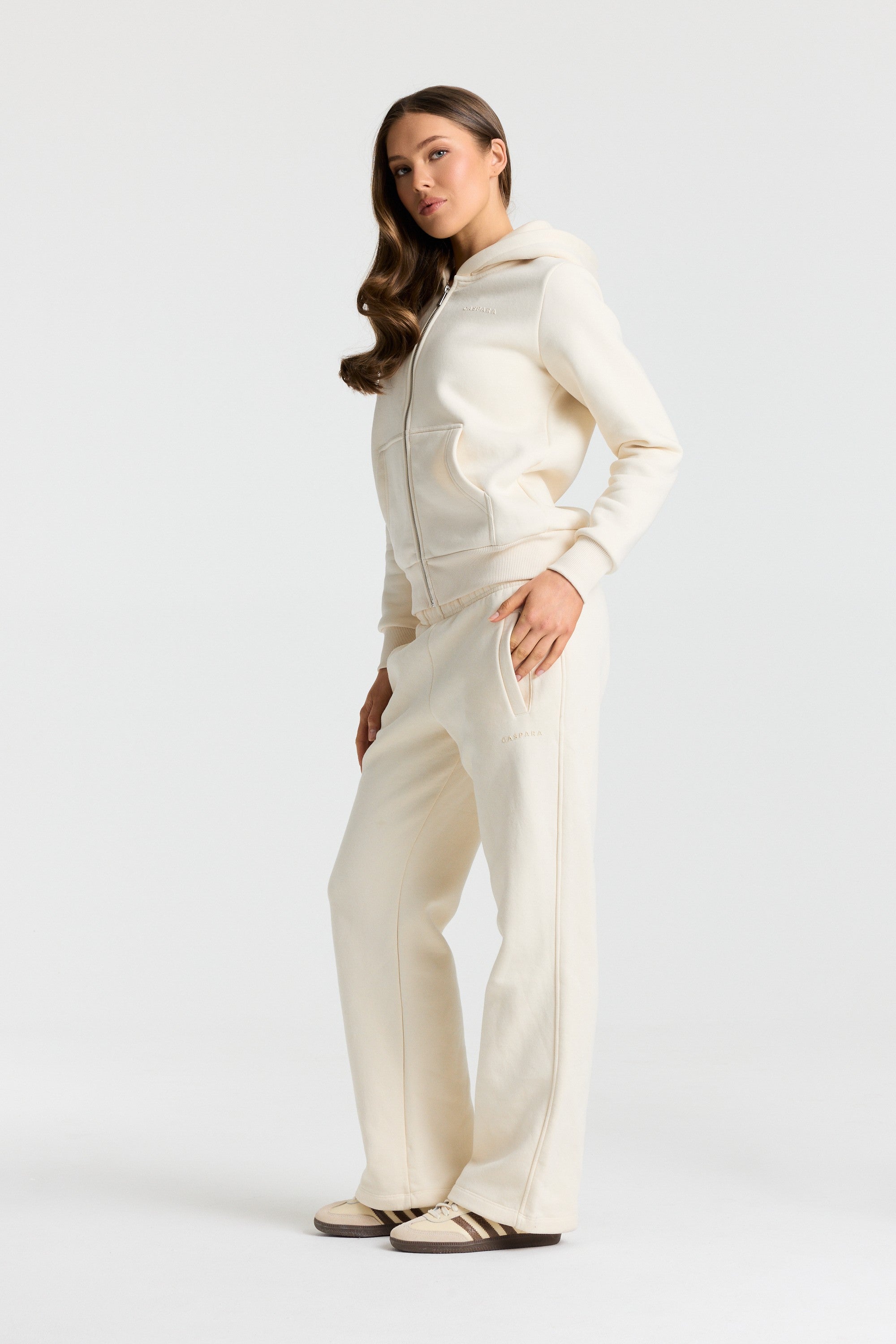 W. Cosmo Zip Hoodie - Creme